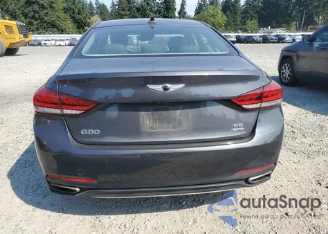 2018 Genesis G80 Base из США, поврежденный, VIN KMHGN4JE2JU233031